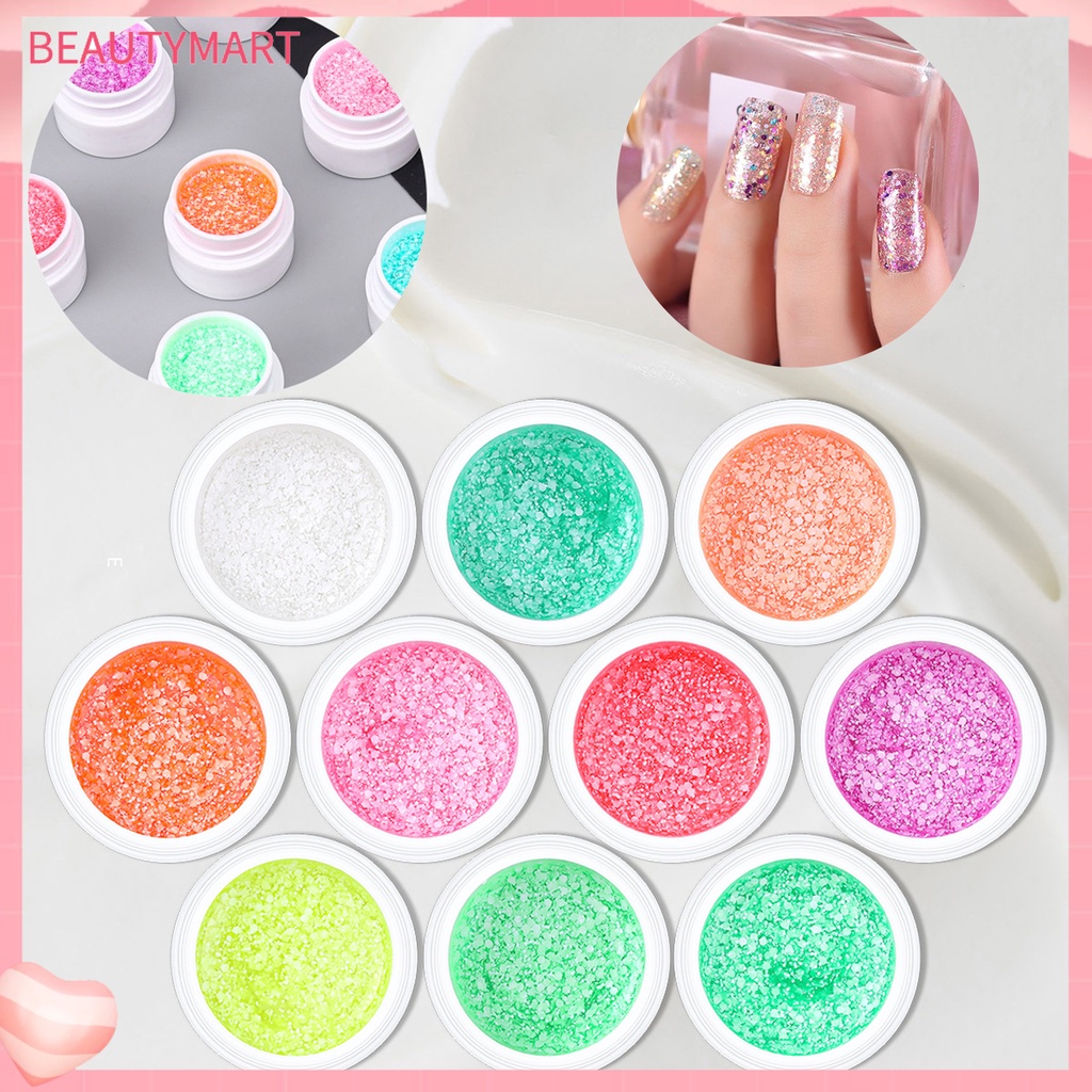 Sơn Móng Tay 5ml Màu Sắc Lấp Lánh Không Gây Kích Ứng Nhanh Khô Dễ Sử Dụng