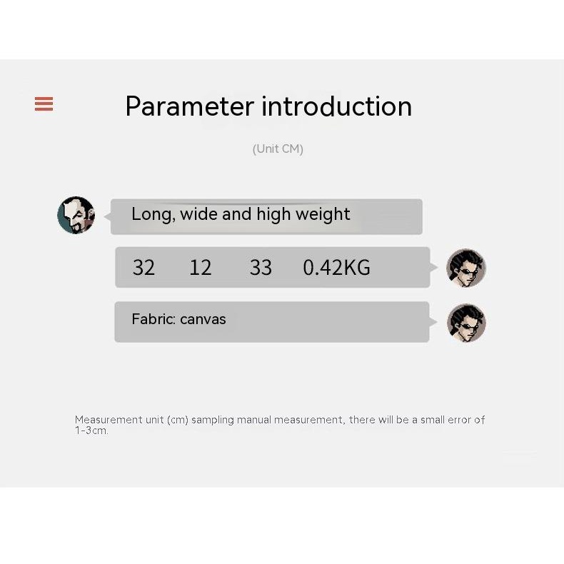 Túi Đeo Chéo Sức Chứa Lớn Phong Cách Retro Đường Phố 2023