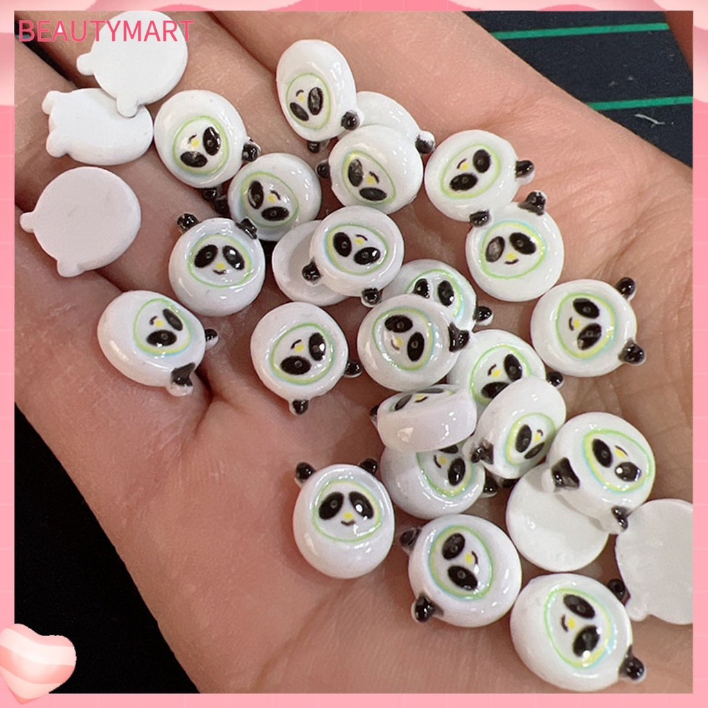 Bộ 5 Phụ Kiện Trang Trí Móng Tay Bằng Nhựa Hình Động Vật Hoạt Hình Dễ Thương