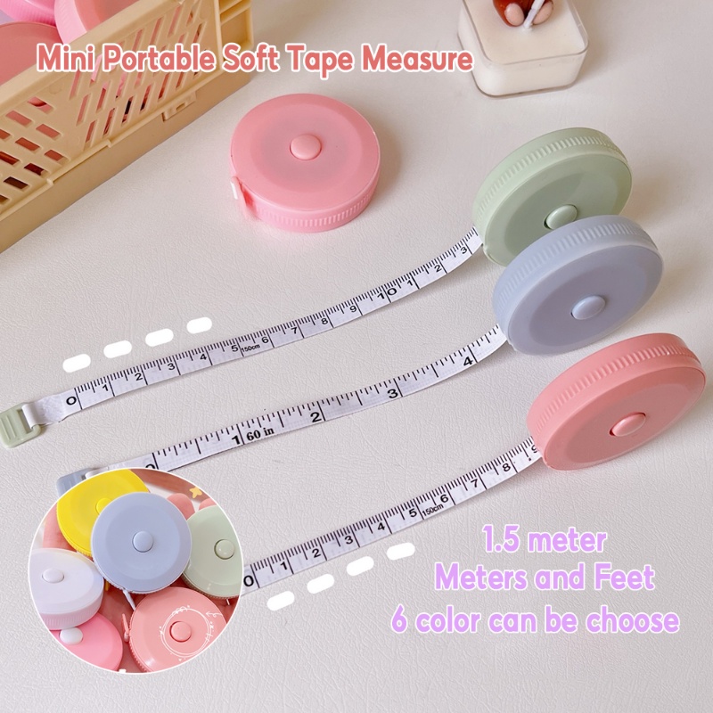 Thước Dây Mềm Có Thể Thu Gọn 150cm / 60 Inch Cho Thợ May / Nội Thất / Cơ Thể