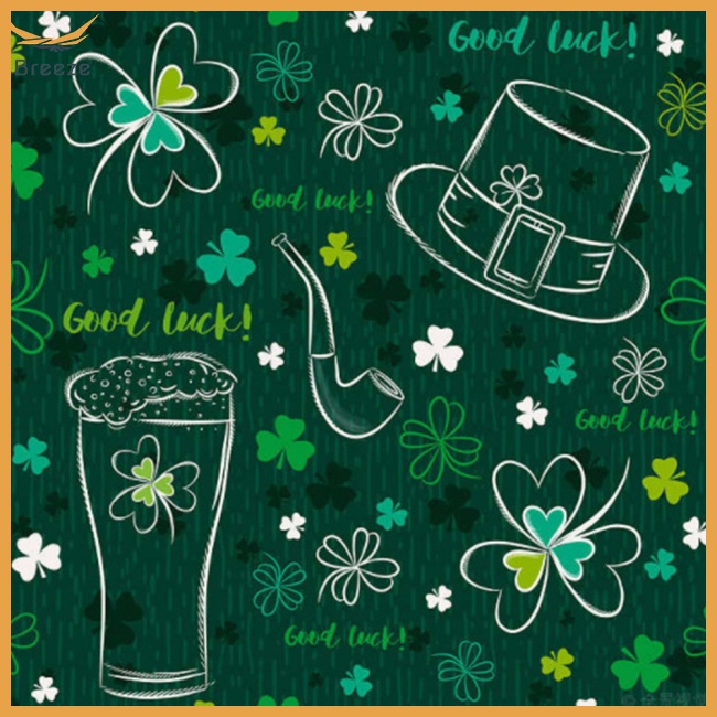 Set 10 Tấm Vải Cotton In Kỹ Thuật Số Diy Trang Trí Đa Ứng Dụng