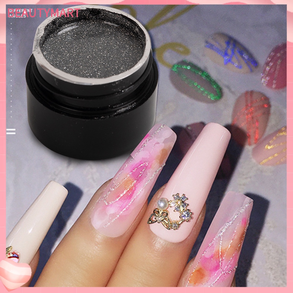 Keo Dán Móng Tay 4g Nhiều Màu Hình Dây Nhện Độc Đáo