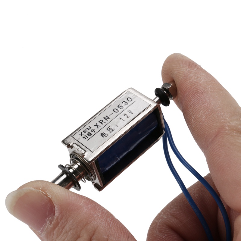 Solenoid electric solenoid loại đẩy / kéo 12 mm dc 11 v 2.1 kg lực