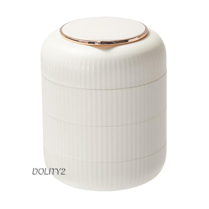 [Dolity2] Giá Đỡ Bông Tai 4 Lớp Bền Không Trượt Xoay Được Cho Lễ Hội / Du Lịch