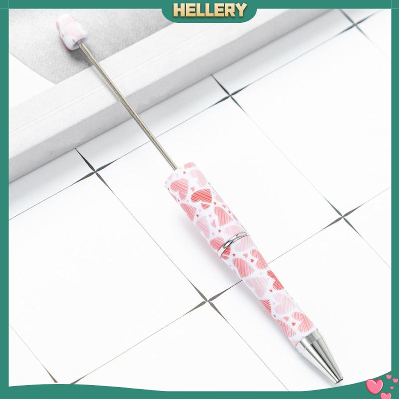 Set 10 Bút Bi Xỏ Hạt Cườm Nhiều Màu Sắc DIY