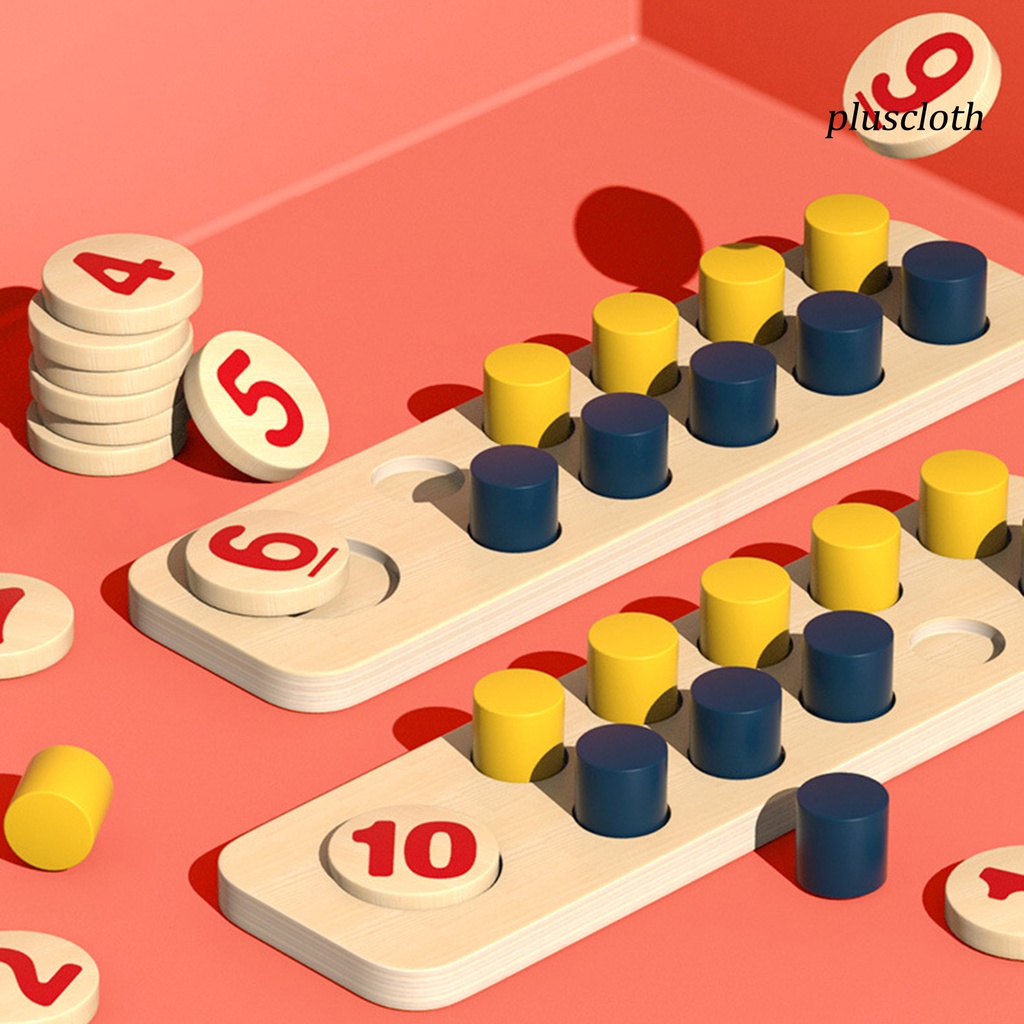 1 Bộ Bảng Tính Bằng Đánh Dấu Cột Mốc Bề Mặt Mịn Bền Không Cần Khoan Cho Trẻ Em