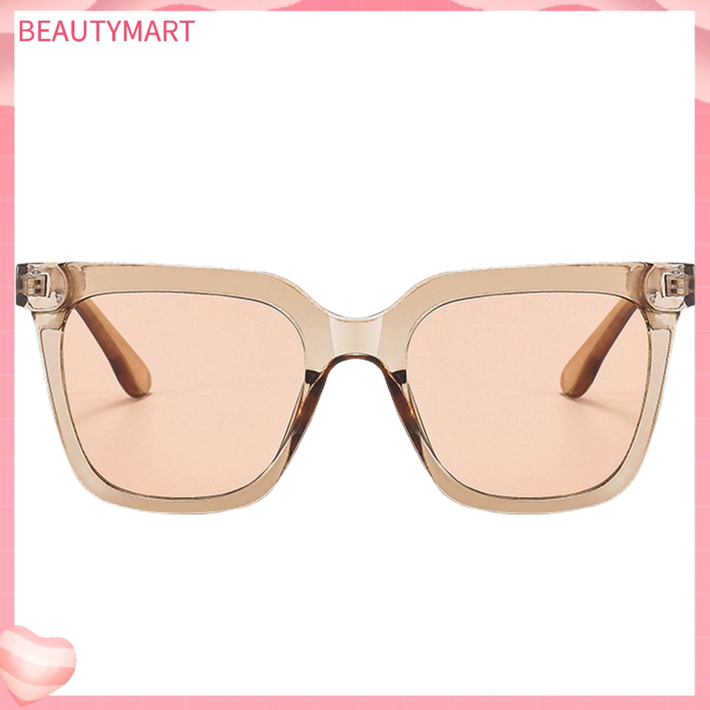 Kính Mát Gọng Vuông Lớn Chống Tia UV / Gió Thời Trang Đi Biển