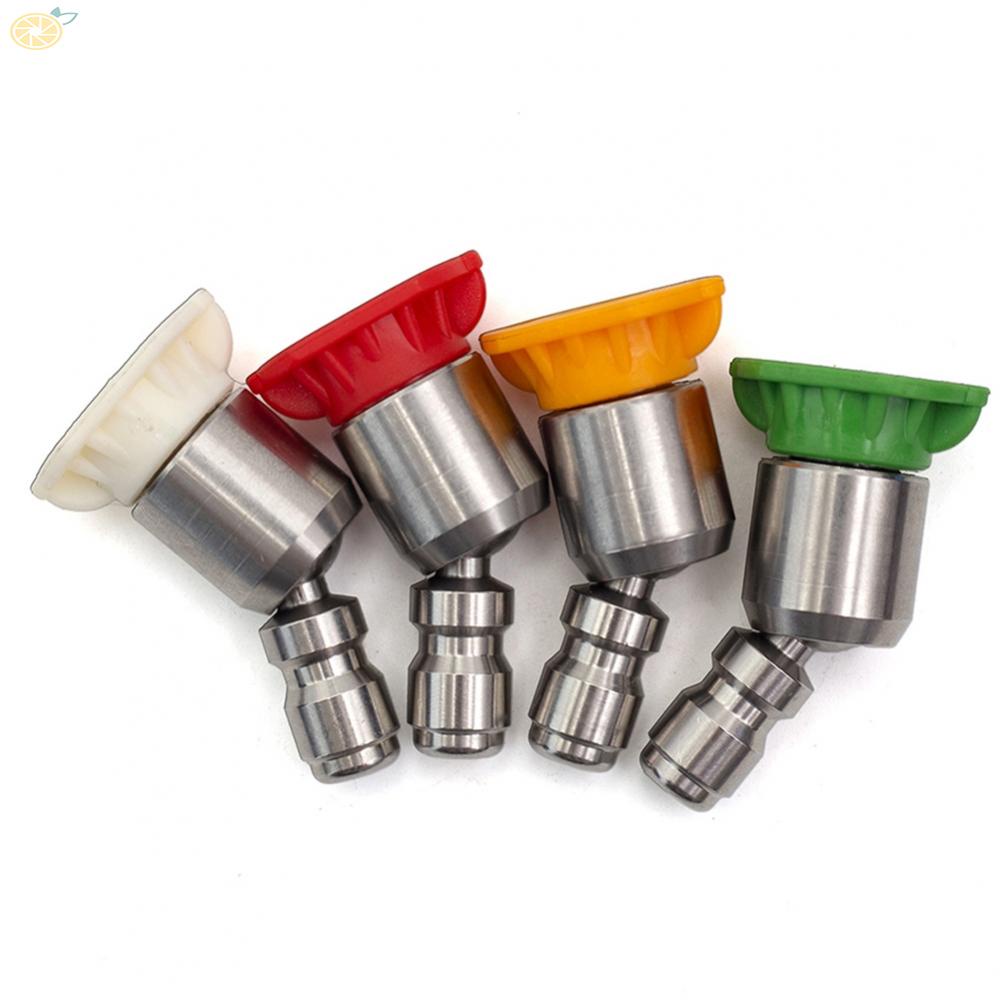 【VARSTR】Nozzle Rotary Sprinklers Spare Parts Spray Stainless Steel 1/4inch 1set