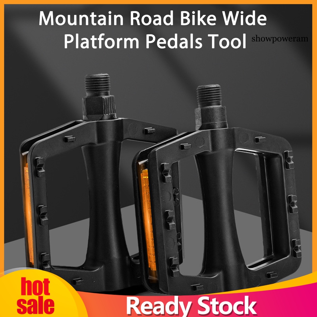 1 Cặp Bàn Đạp Xe Đạp Bằng Nhựa Chống Trượt Chịu Lực Tốt