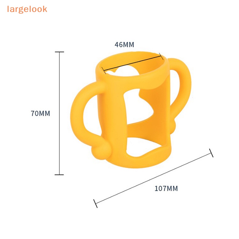 Tay Cầm Bình Sữa Em Bé Bằng Silicon Mềm Tiện Dụng