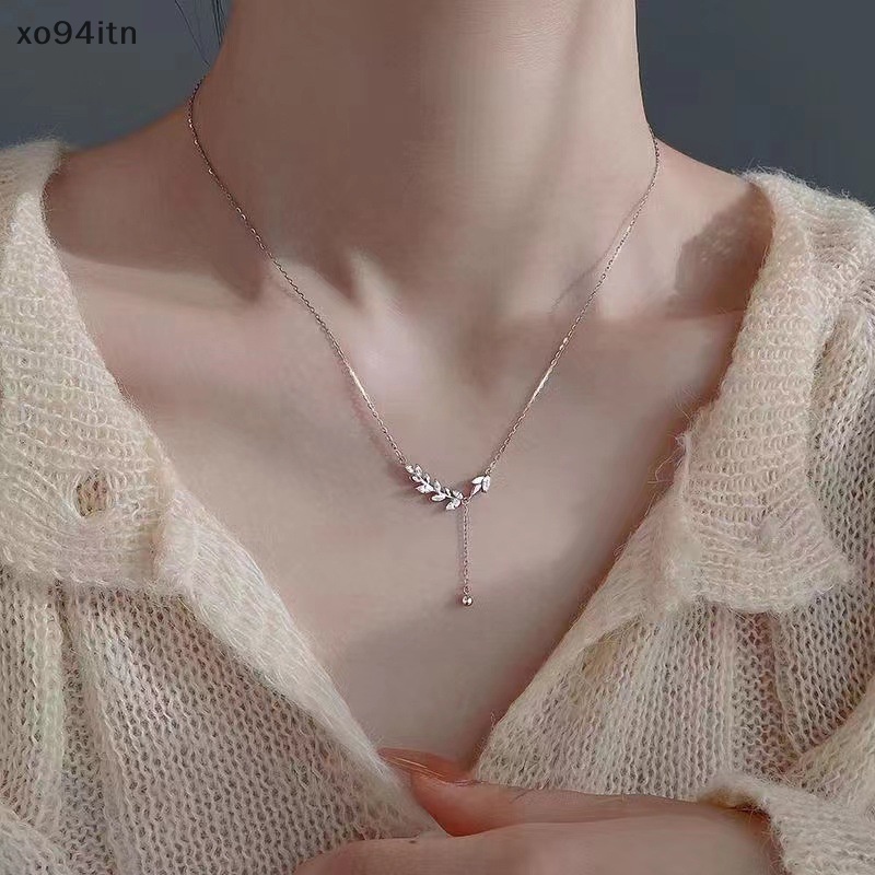 Tn Vòng Cổ Choker Tua Rua Mặt Lá Tinh Tế Thời Trang Cho Nữ