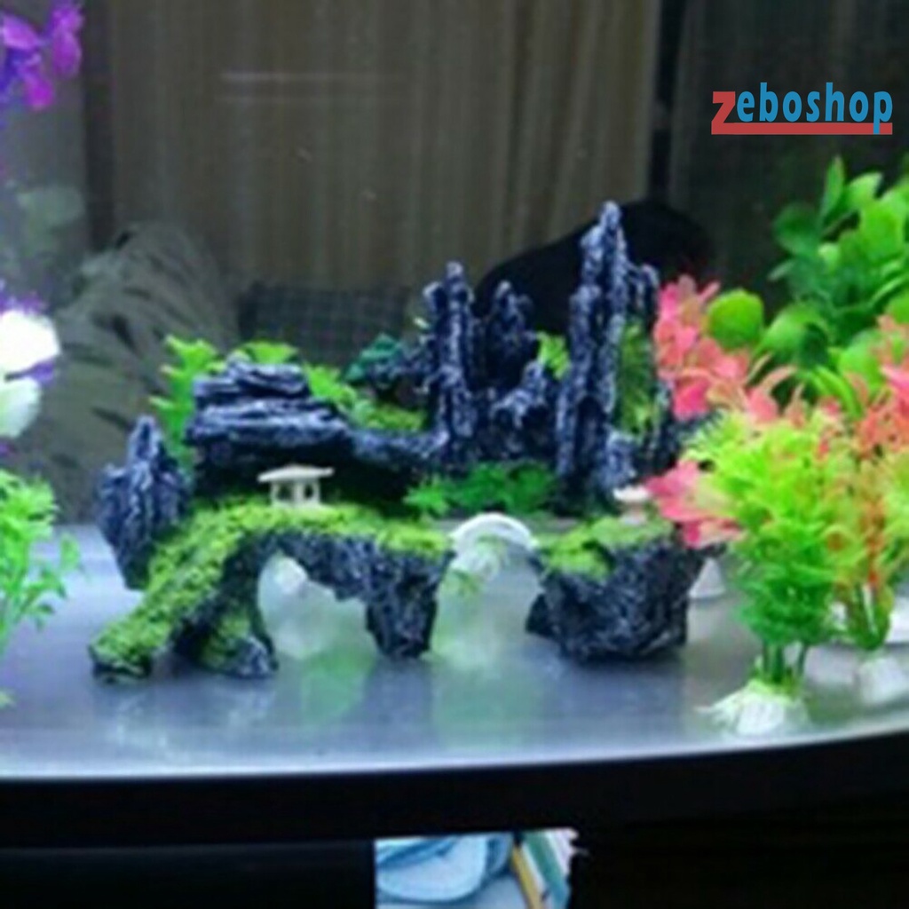 Hòn Non Bộ Bằng Nhựa Resin Trang Trí Bể Cá An Toàn