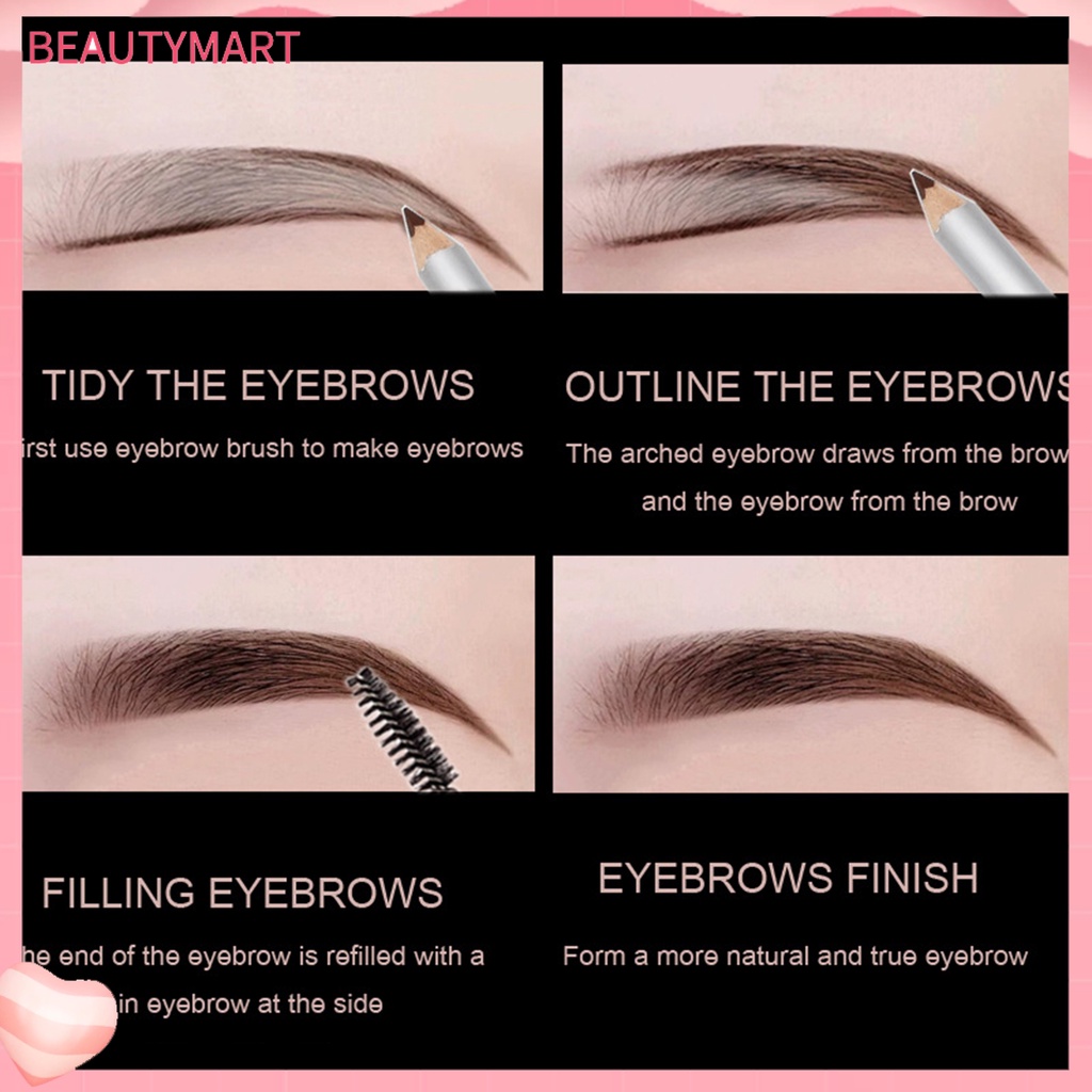 Bút Kẻ Mày beautymart Chống Thấm Nước Lâu Trôi Không Nhòe Cho Nữ