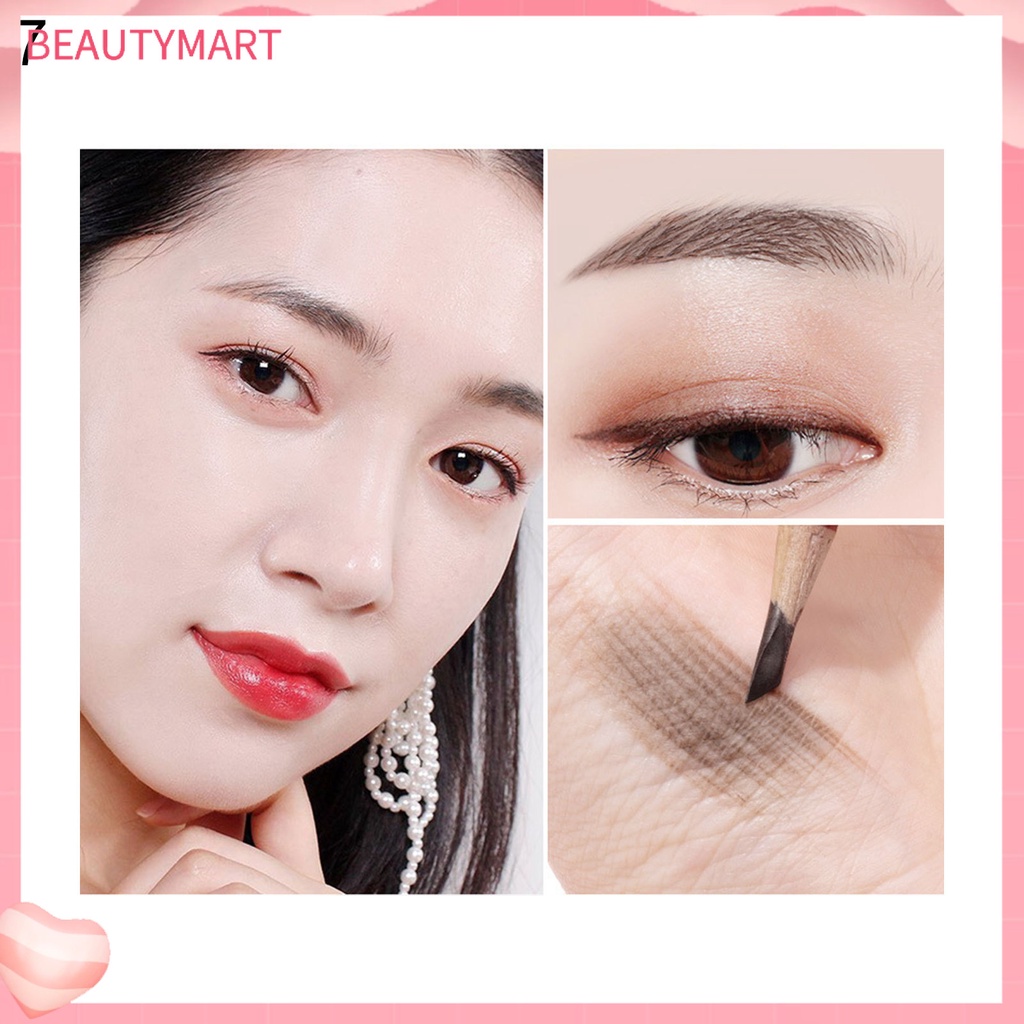 Bút Chì Kẻ Lông Mày beautymart Bằng Gỗ Tự Nhiên Không Nhòe Lâu Trôi Cho Nữ