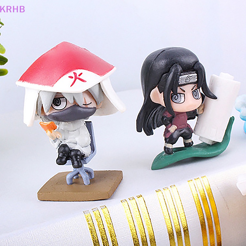 Set 8 Mô Hình Nhân Vật Phim Hoạt Hình Naruto