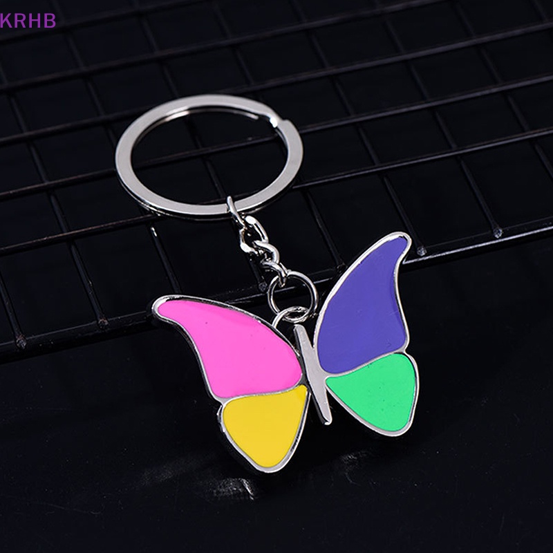 Móc Khóa Hình Bướm Nhiều Màu Dễ Thương Mới