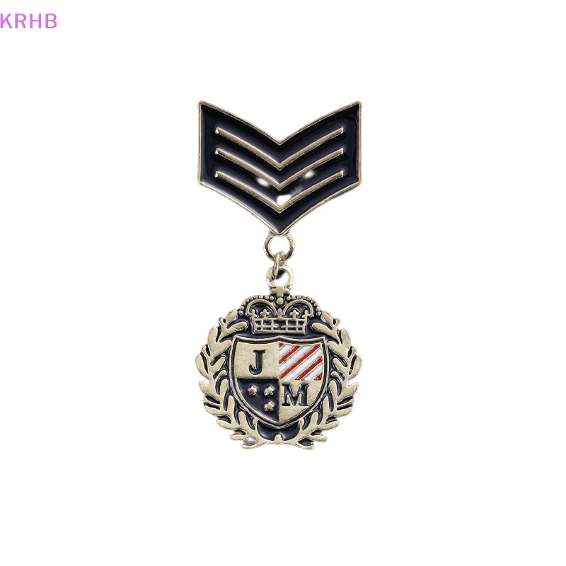 Ghim Cài Áo Hình Sư Tử Phong Cách Harajuku Thời Trang Cho Nam Mới