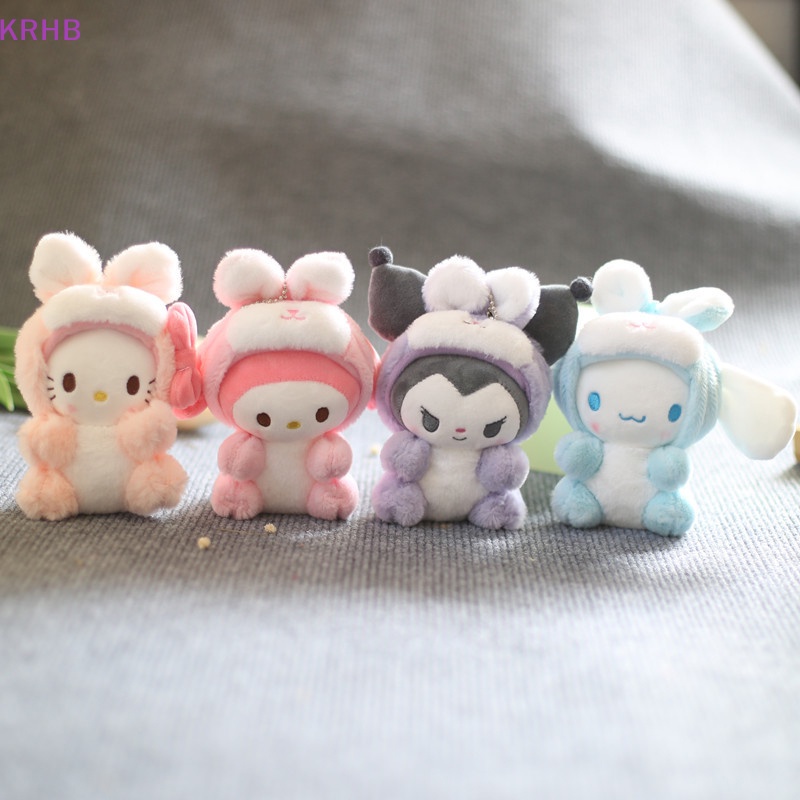 Krhb Sanrio Series Kuromi Cinnamon Đồ chơi nhồi bông Dễ Thương Móc Khóa Túi Xách Hoạt Hình Ch Mới