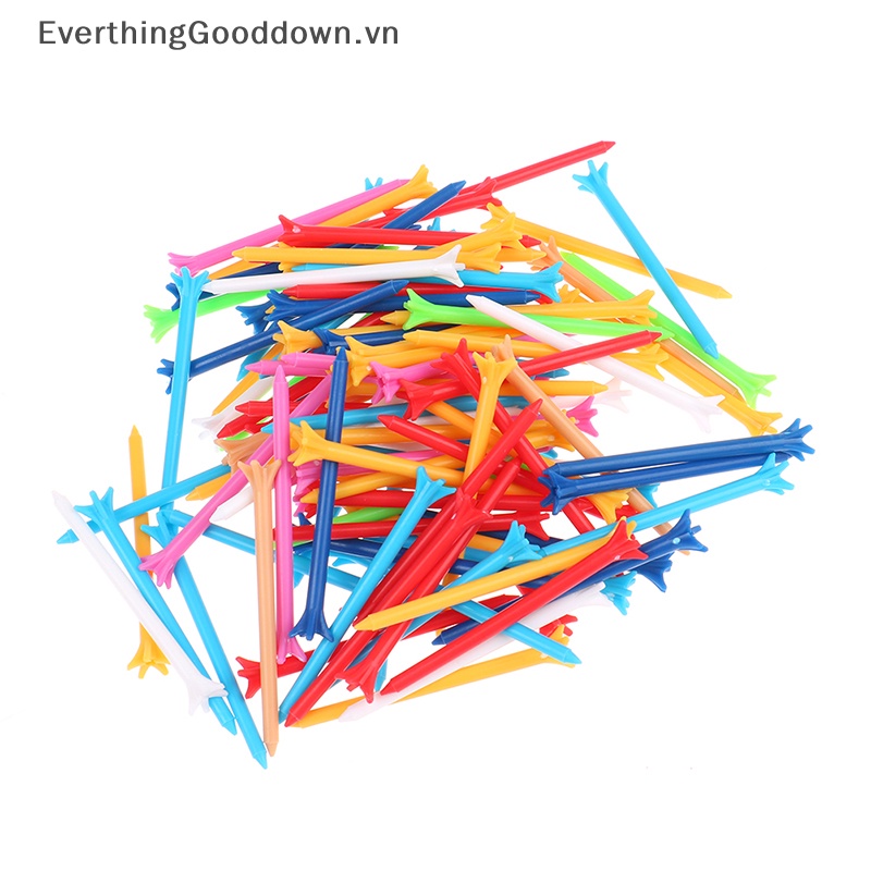 Bộ 100 Phụ Kiện Chơi Golf 5 Góc 83mm