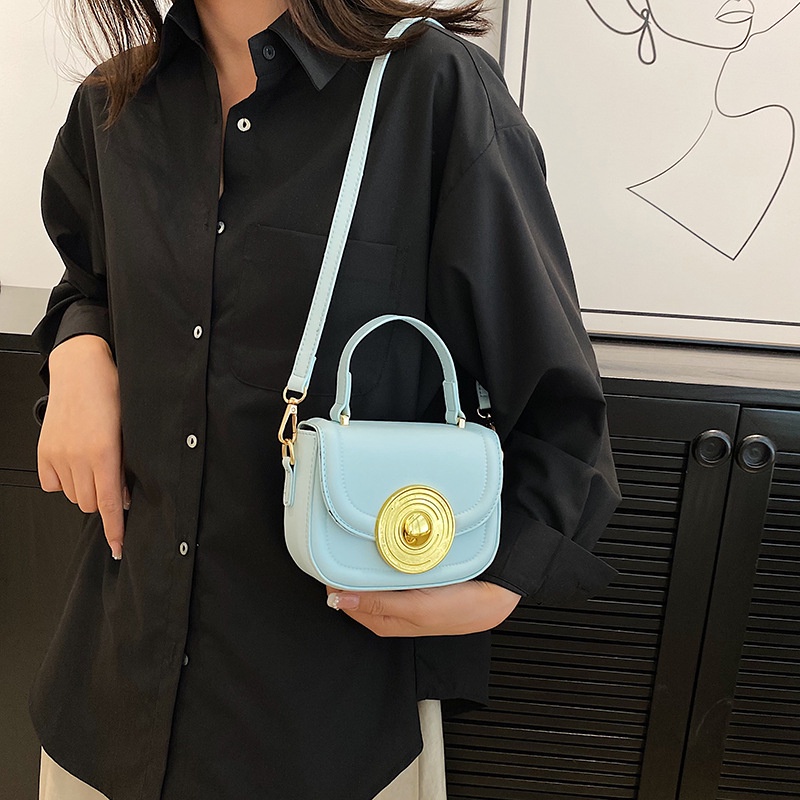 Túi Đeo Chéo Hình Vuông Cỡ Nhỏ Thiết Kế Đơn Giản Thời Trang Mùa Hè Kiểu Mới Cho Nữ