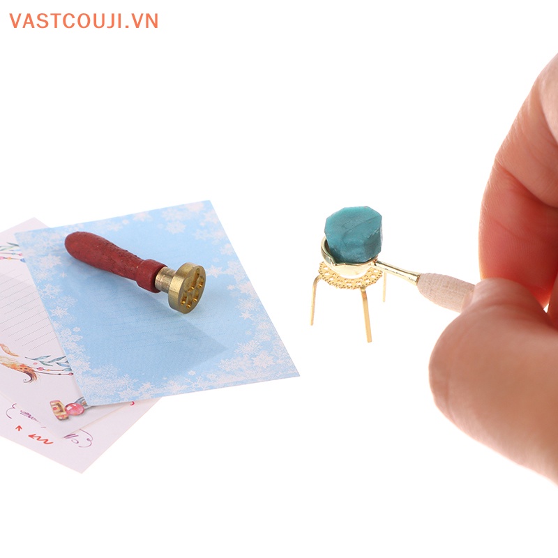 1 Bộ Sáp Niêm Phong Bì Thư Đồ Chơi Búp Bê VASTJI Tỷ Lệ 1: 12