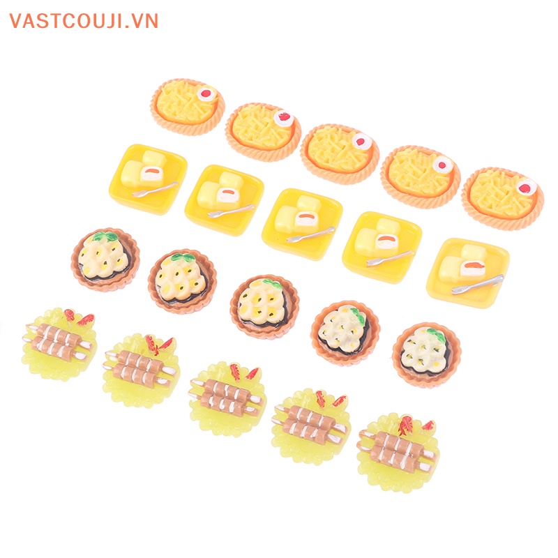 Mô Hình VASTJI Thu Nhỏ Ba Chiều Chất Liệu Thực Phẩm Và Món Tráng Miệng