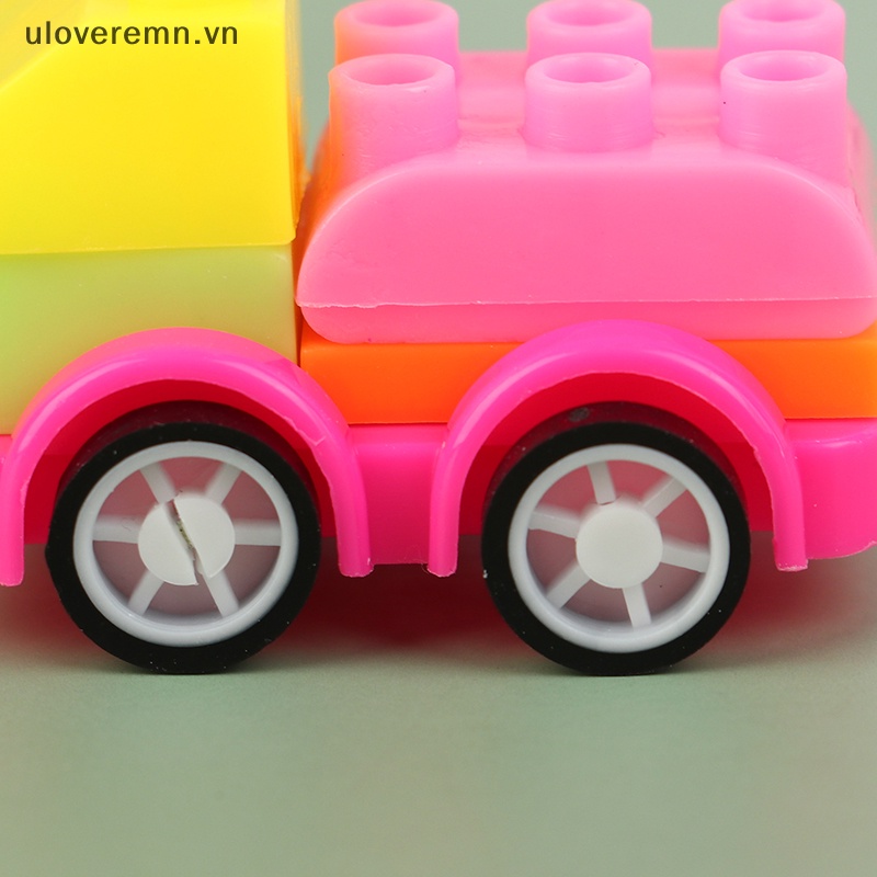 Bộ 5 Mô Hình Xe Tải Đồ Chơi Mini Nhiều Màu Dễ Thương