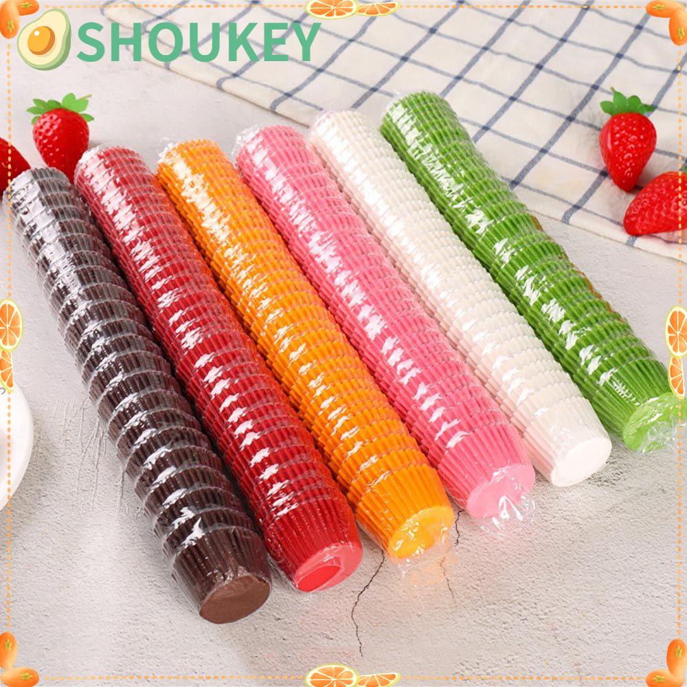 Set 500 / 1000 Cốc Giấy Làm Bánh Cupcake Tiện Dụng