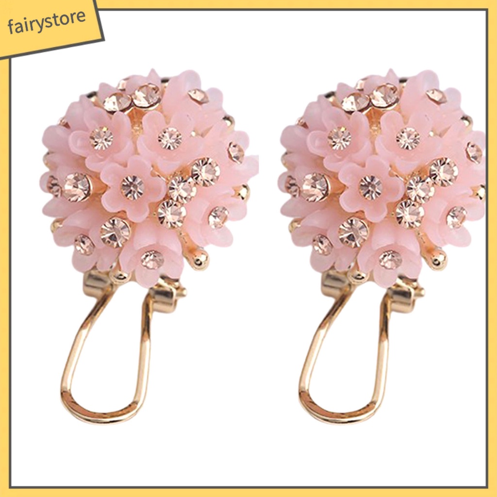 1 Đôi Bông Tai Hình Hoa Bằng Nhựa Resin Nhỏ Gọn Chống Rơi Vỡ Thời Trang Dự Tiệc Cho Nữ