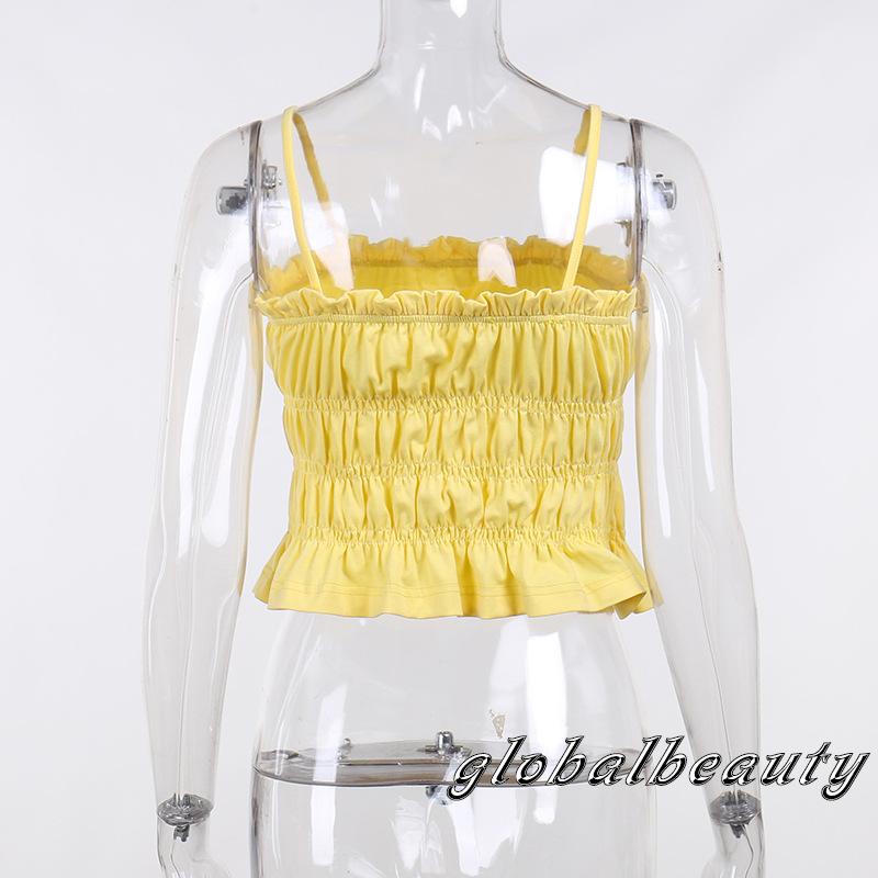 Áo Babydoll Hai Dây Mùa Hè Quyến Rũ Cho Nữ