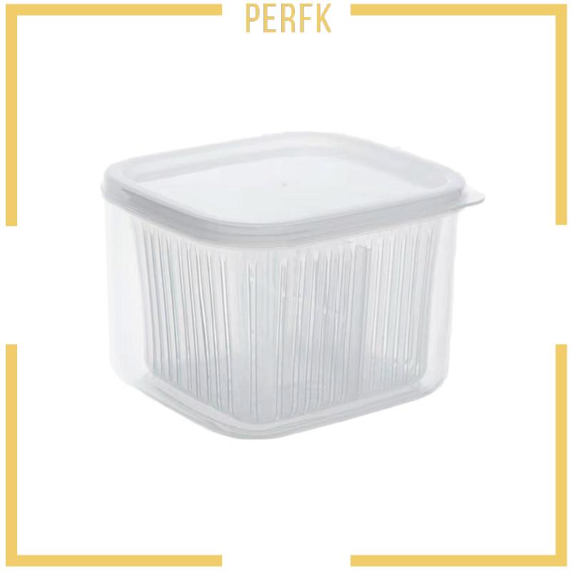 Hộp Đựng Thực Phẩm Trong Suốt Đa Năng Có Thể Tái Sử Dụng Cho Ngăn Kéo Nhà Bếp