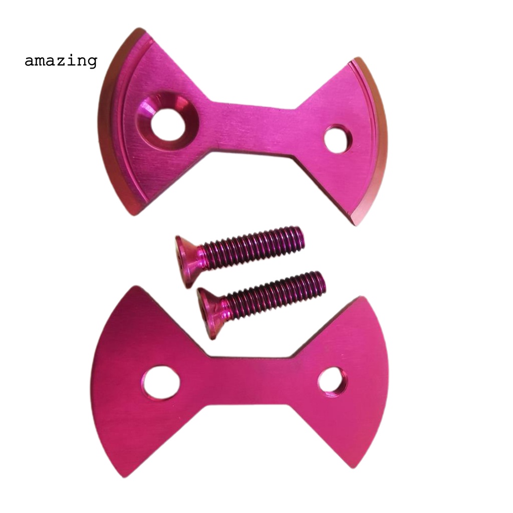 Bộ 2 Tấm Khóa Bàn Đạp Bằng Hợp Kim Titan Thay Thế Chuyên Dụng Cho Xe Đạp Leo Núi