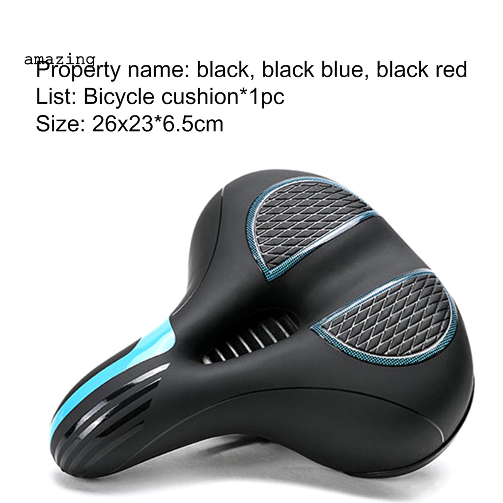 Yên Xe Đạp Leo Núi MTB Bản Rộng Chống Trượt Giảm Xóc Thoải Mái