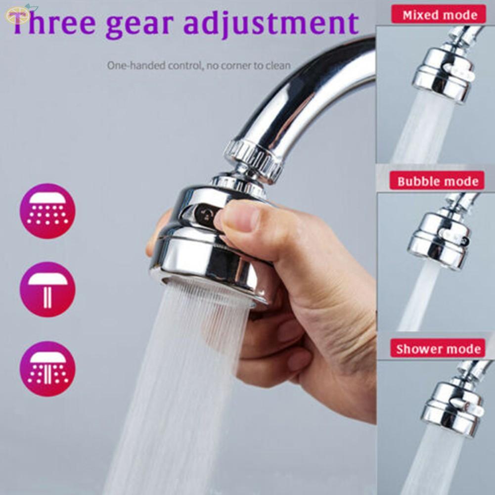 【VARSTR】Adjustable Kitchen Tap Head Filter – Water Saving Mode with 360 Degree Rotatable Faucet for Sink and Basin