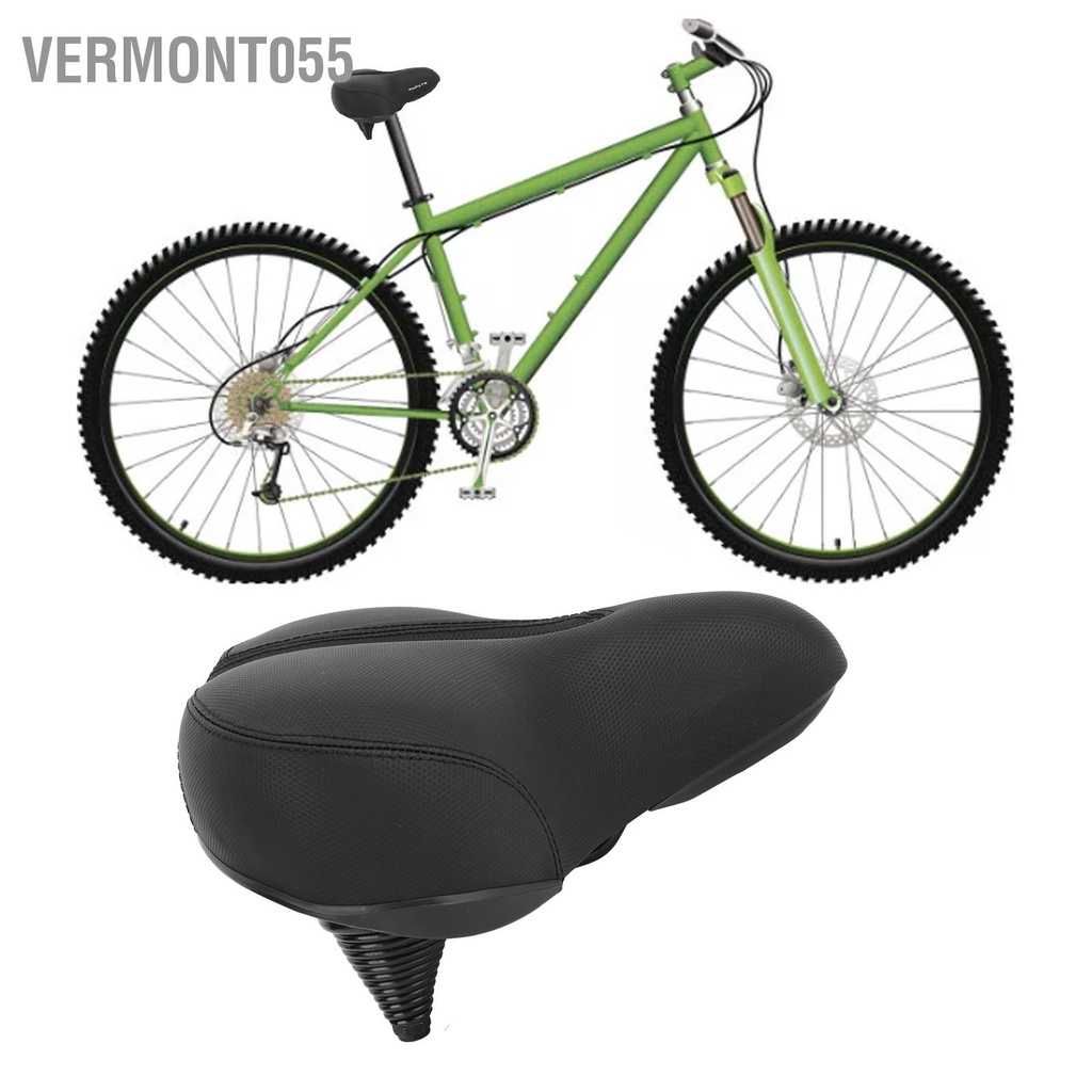 Có thể bán buôn Yên Xe Đạp Mở Rộng Thoải Mái Chống Nước Sốc Cho Nam Nữ Màu Đen Vermont055 Hàng giao ngay