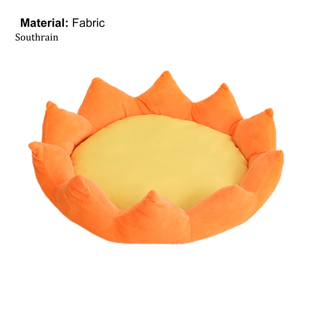 Giường Ngủ Vải Bông Kennels Tròn Dài Siêu Mỏng Có Thể Giặt Rửa Cho Thú Cưng