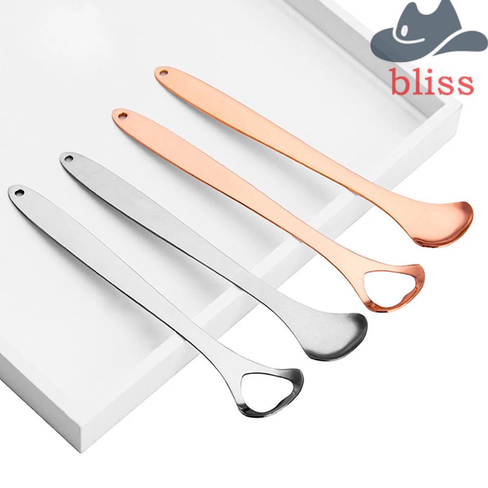 Bộ 3 Dụng Cụ Cạo Lưỡi Bằng Thép Không Gỉ Màu Hoa Hồng|Dụng Cụ Vệ Sinh Răng Miệng An Toàn Cho Sức Khỏe