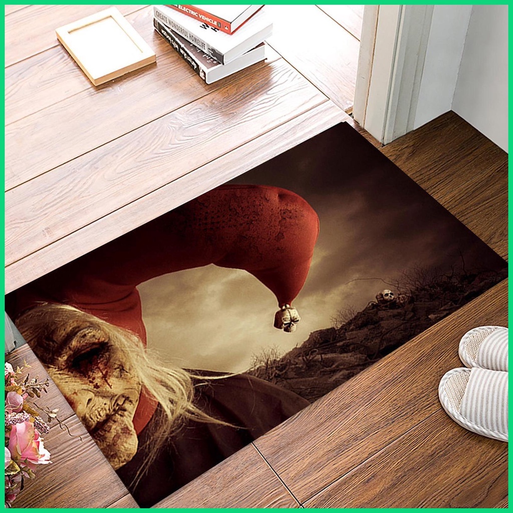 Thảm Trải Sàn Họa Tiết Kinh Dị Chống Trượt Cho Phòng Khách / Văn Phòng