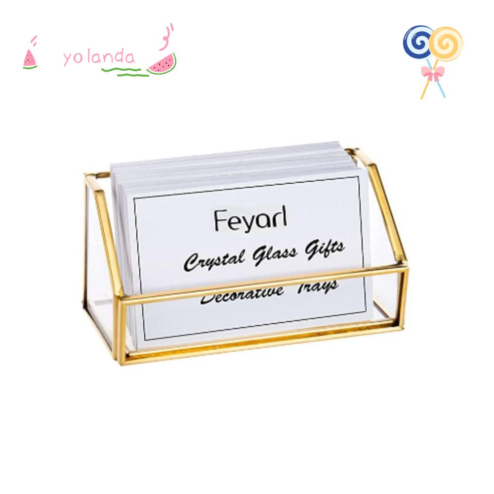 Giá Đỡ Đựng Thẻ Bằng Thủy Tinh Sáng Tạo Đa Ứng Dụng