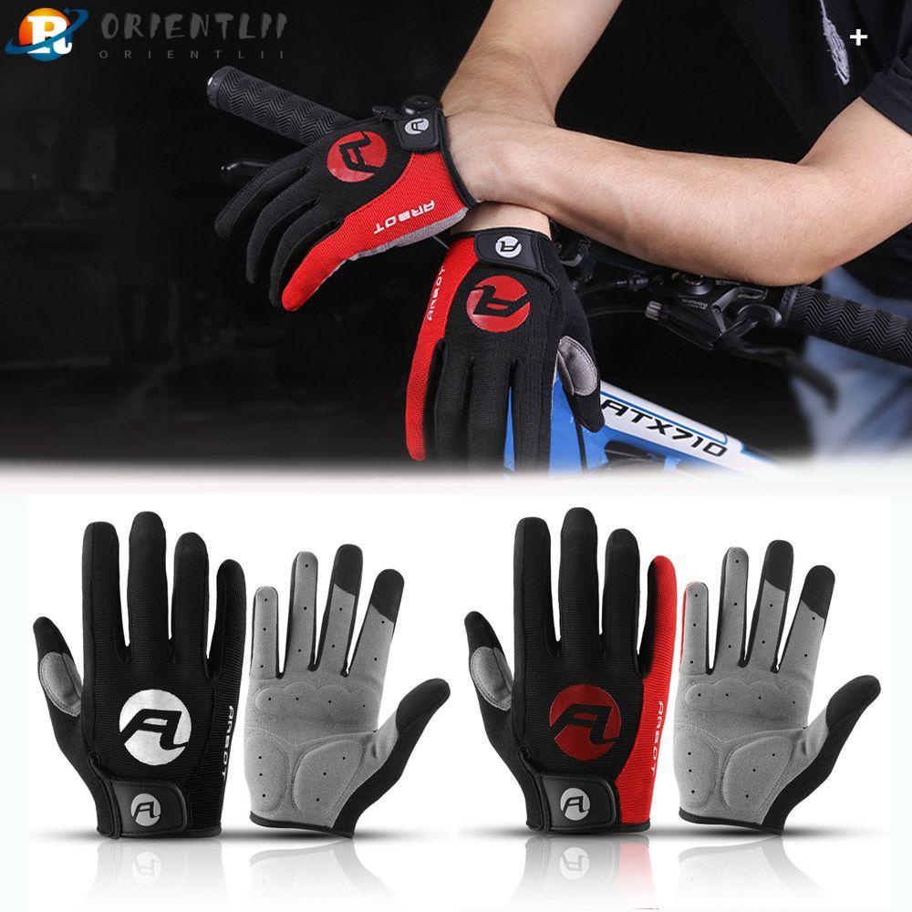 Bộ 2 Găng Tay Gel Đệm Chống Trượt Màn Hình Cảm Ứng Dành Cho Lái Xe Mô Tô Địa Hình ATV
