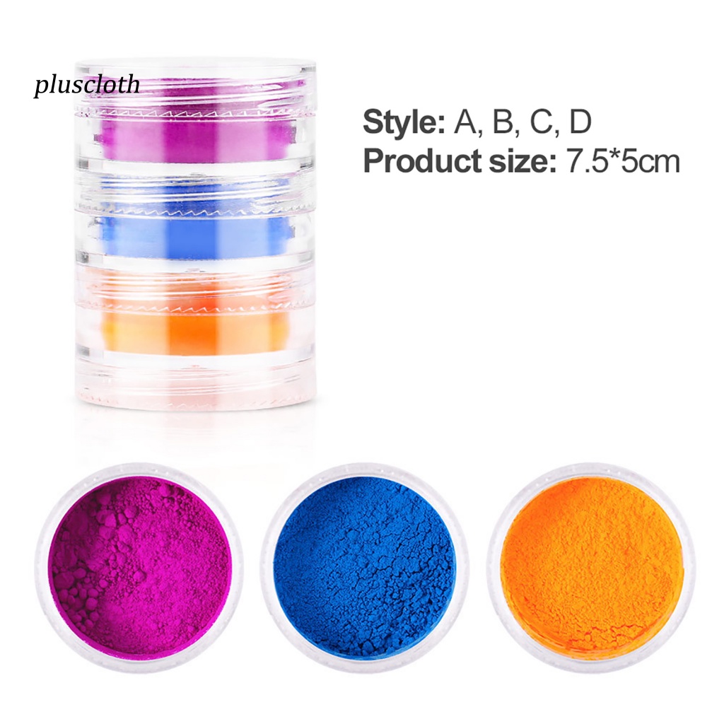 Bột Phosphor Dạ Quang Lâu Trôi Trang Trí Móng Cho Nữ