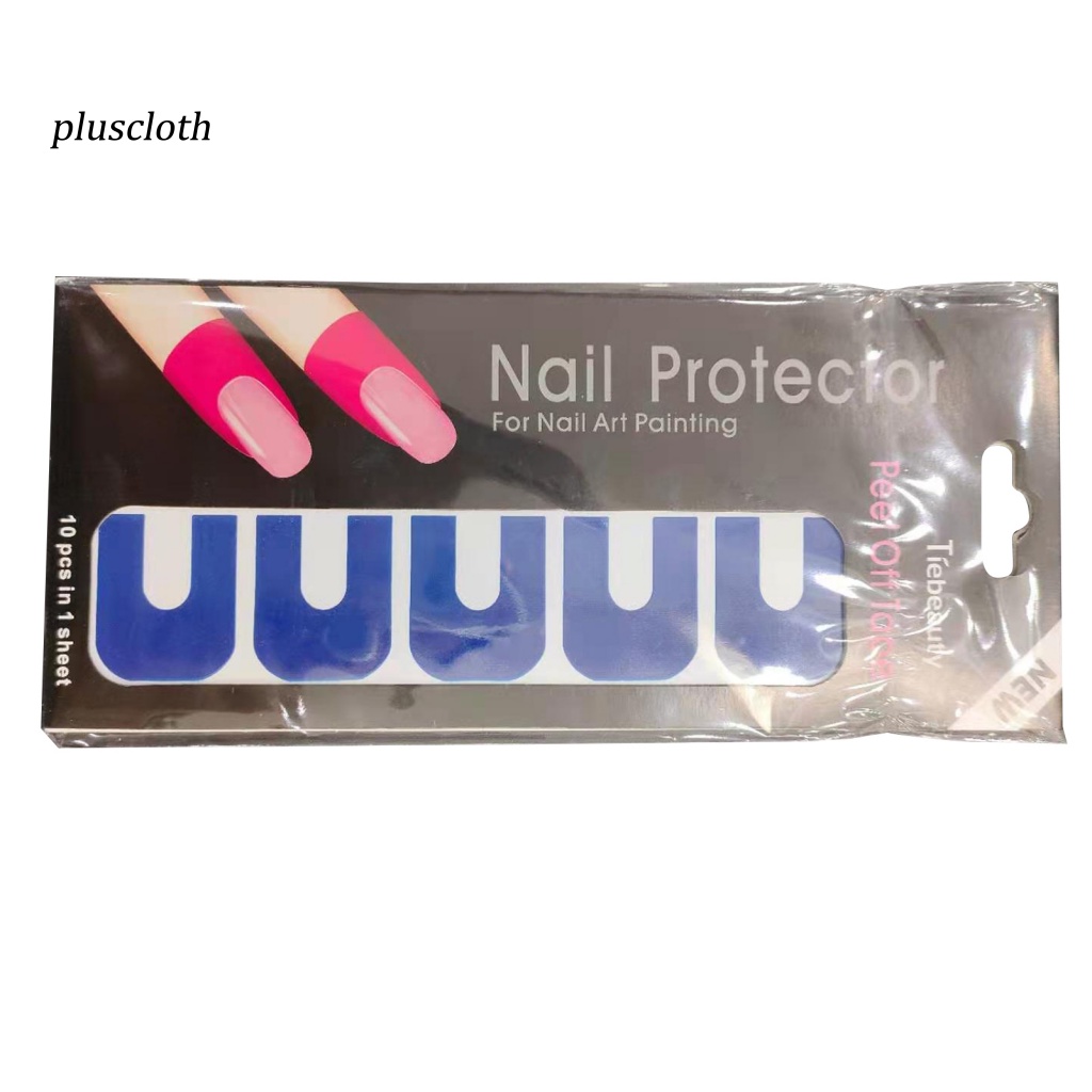 Cuộn Băng Keo Dán Móng Hình Chữ U Chống Lem Dùng Một Lần