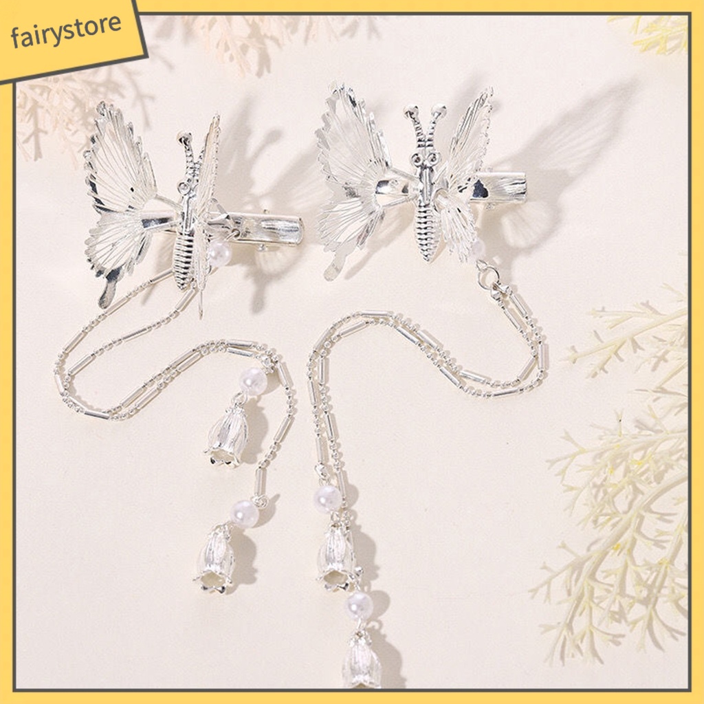 Kẹp Tóc Hình Bướm Rỗng Sống Động Trang Trí Cho Nữ