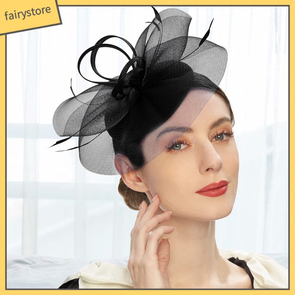 [FRO] Cài Tóc Đính Nơ Nhiều Màu Sắc Ngọt Ngào Phù Hợp Với Đám Cưới Cho Nữ