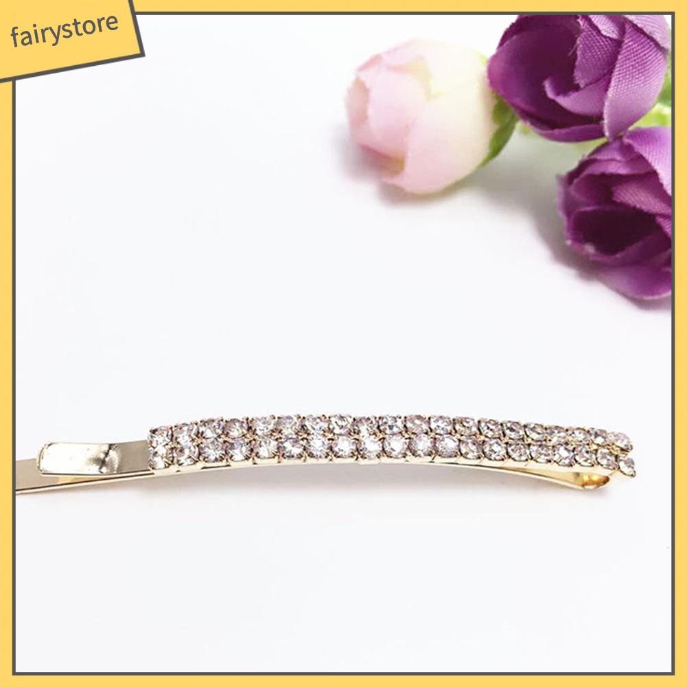 Kẹp Tóc Đính Đá Thời Trang Cho Nữ 1 Hàng