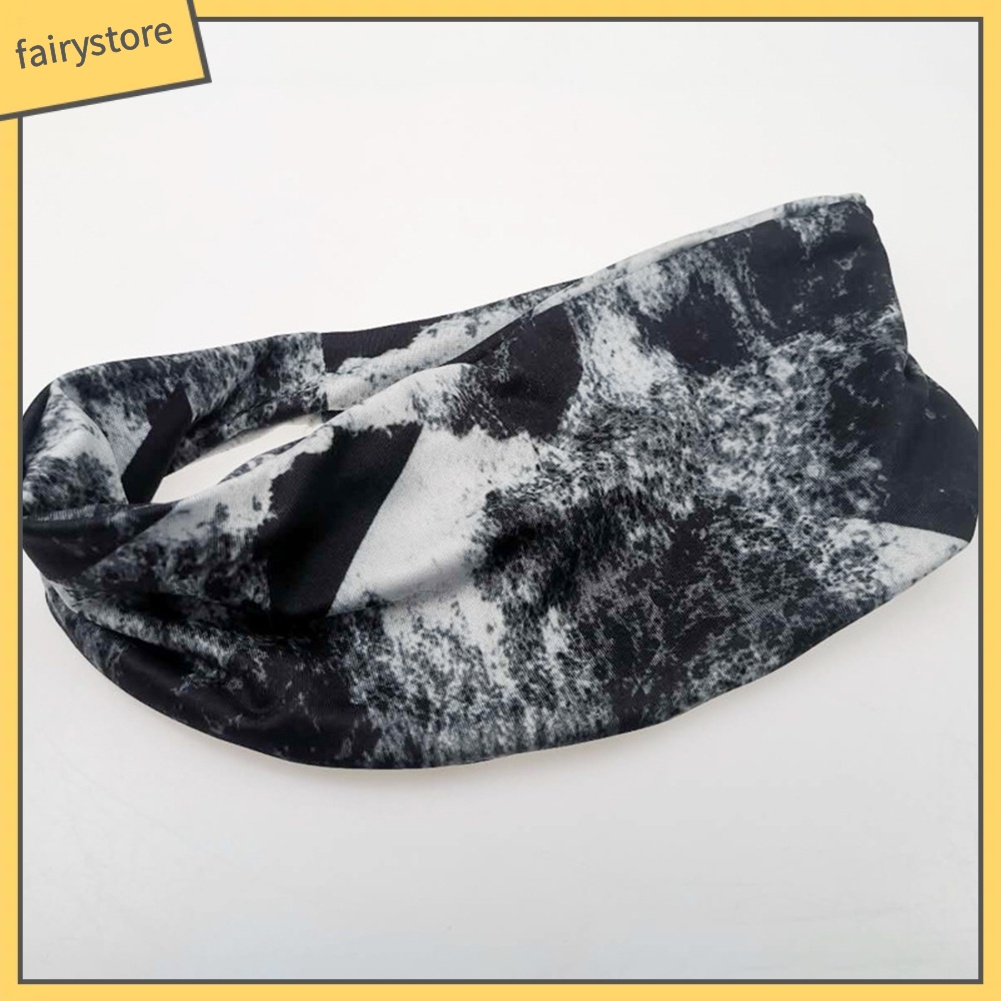 Băng Đô Bản Rộng Thấm Hút Mồ Hôi Thoáng Khí Unisex