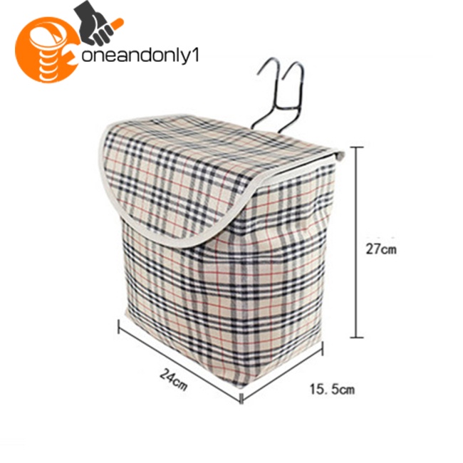 Giỏ Xe Đạp Chất Liệu Canvas Dày Dặn Chống Thấm Nước Kích Thước 28cmx26cmx16cm