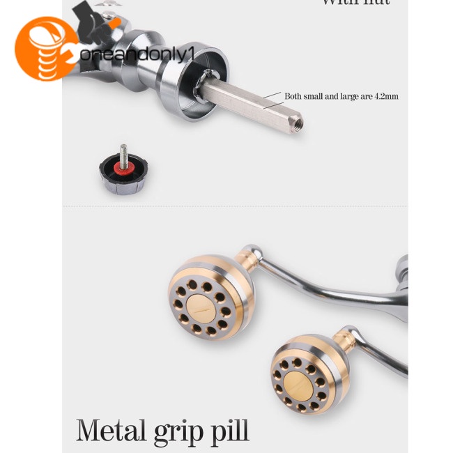 Tay Quay Máy Câu Cá Bằng Thép Không Gỉ Có Thể Gấp Gọn Tiện Dụng