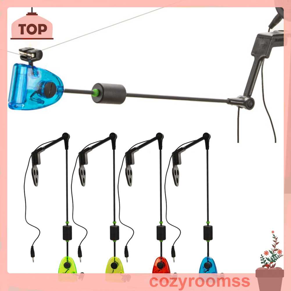 Chuông Báo Hiệu Cá Cắn Câu Có Đèn Nhiều Màu Sắc