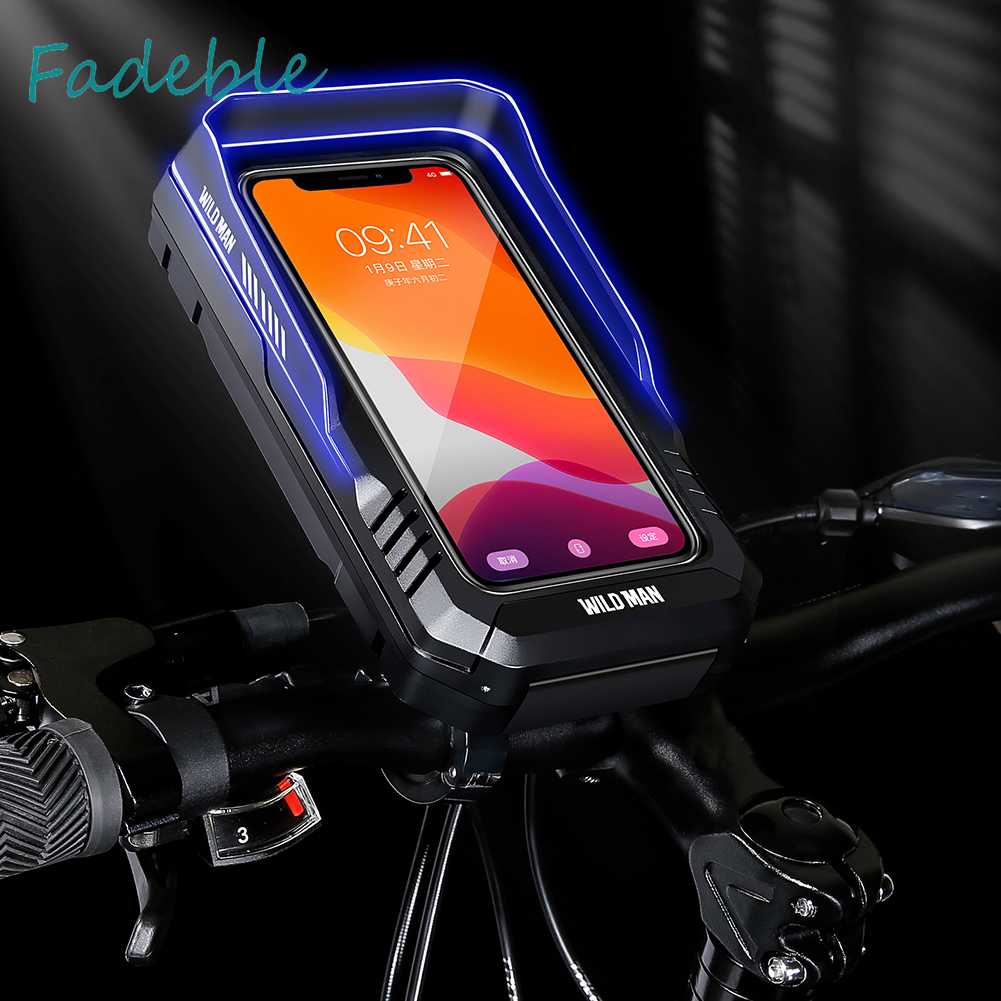 Túi Đựng Điện Thoại Gắn Tay Lái Xe Đạp Chống Thấm Nước Tiện Lợi